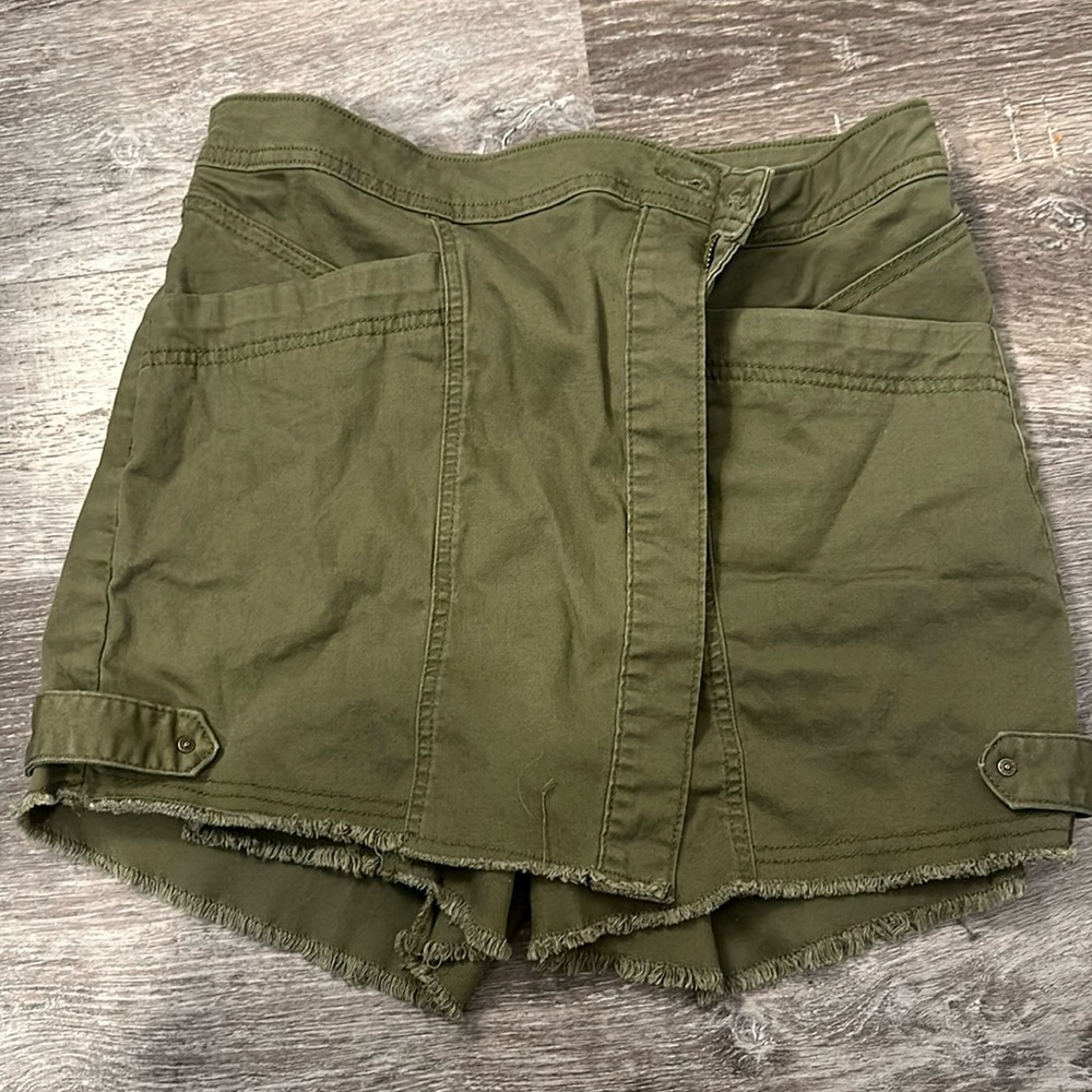 Olive Green Skort